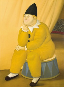 Denker Fernando Botero Ölgemälde